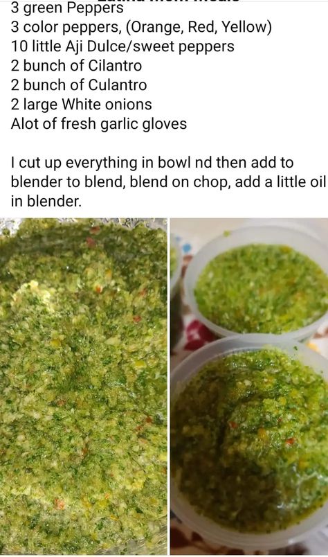 Puerto Rican Food with Recipes | Here is how I make Sofrito | Facebook Sofrito Recipe Puerto Rican, How To Make Sofrito, Puerto Rican Sofrito, Puerto Rican Food, Sofrito Recipe, Latin Recipes, Easy Peasy Recipes, Boricua Recipes, Rican Food