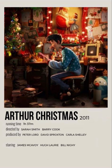 Arthur Christmas Movie, Christmas Movie Poster, Arthur Christmas, Christmas Movies List, Xmas Movies, Christmas Watches, Christmas Movie Night, Best Christmas Movies, Christmas Films