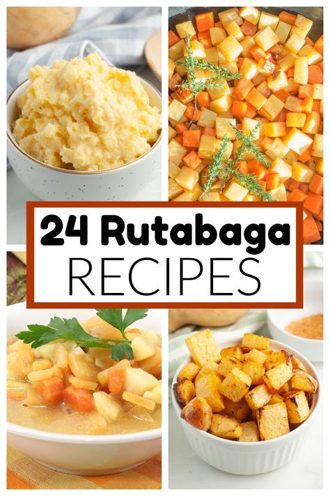 A collection of delicious rutabaga recipes. Rutabaga is a versatile root vegetable that is a great substitute for potatoes. From roasted rutabaga to rutabaga cake, there is a wide variety of rutabaga recipes to choose from. Roasted Parsnips And Rutabaga, Rutabaga Recipes Healthy, Baked Rutabaga Recipes, Slow Cooker Rutabaga, Rutabaga Potato Salad, Rutabaga And Cabbage Recipes, Canned Rutabaga Recipes, How To Cook Rutabaga Recipes, What To Do With Rutabaga