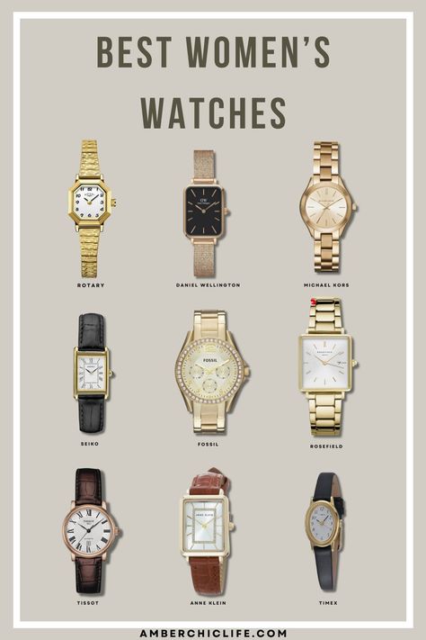 Explore Timeless Watches for Women watchcollectors #watchesofswitzerland #watchesinthesun🕙. Small Watches Women, Trendy Watches Women, Affordable Watches Women, Minimalist Accessories Jewellery, Elegant Watches Women, Look Expensive On A Budget, Cartier Watches Women, Classic Watch Women, How To Look Expensive