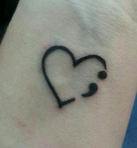 Tattoos For Women Small Meaningful, Meaningful Wrist Tattoos, Tattoo Diy, Health Tattoo, Semicolon Tattoo, Disney Tattoo, Heart Tattoo Designs, Wrist Tattoos For Women, Diy Tattoo