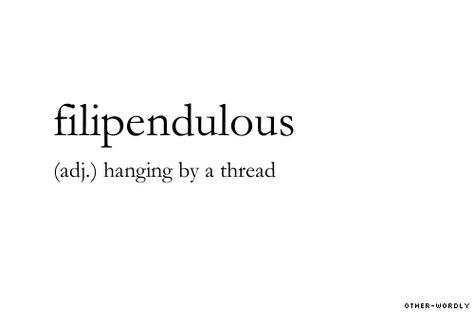 filipendulous Lovely Words, Unique Words Definitions, Uncommon Words, Fancy Words, Weird Words, Unusual Words, Rare Words, Big Words, Word Definitions