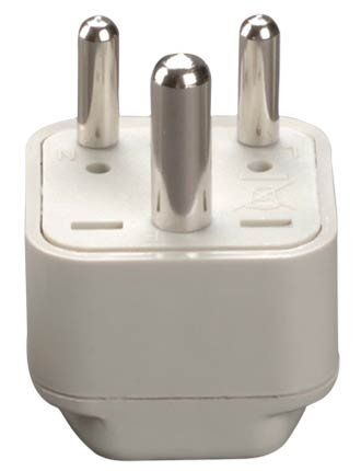 Grounded Adapter Plug America to India Middle East GUF CE Certified $8.25 Study Abroad Gifts, Universal Plug Adapter, Bhutan Travel, Outlet Plug, Universal Travel Adapter, Universal Adapter, Power Converter, Travel Gadgets, Travel Adapter