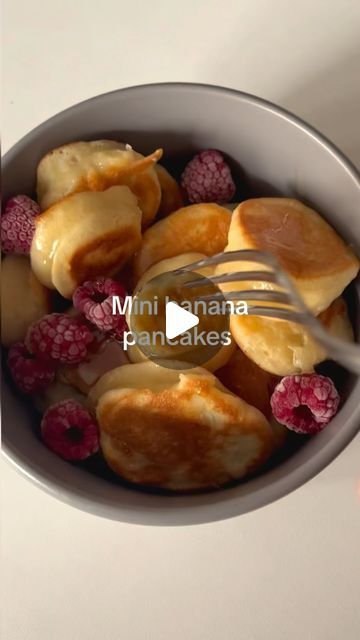 Baking and Cooking 🧑‍🍳 on Instagram: "Credit 🎥 @khurmanote via TikTok 
Egg - 1 pc
Baking powder - 5 g
Sugar - 2 tbsp.
Vegetable oil or melted cream butter - 2 tosp.
Flour - 160 g
Milk - 180 g and 2
#minibananapancakes #pancakes
#банановіпанкейки #панкейки" Mini Banana Pancakes, Mini Bananas, Cream Butter, Food Content, Sketches Tutorial, Banana Pancakes, Breakfast Foods, Vegetable Oil, Healthy Cooking