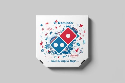 Dominos Pizza Nigeria Box Designs :: Behance Domino Graphic Design, Dominos Pizza Photography, Dominos Pizza Zimbabwe, Dominos Set, Dominos Box, Dominos Pizza, Brand Packaging, Box Design, Pizza