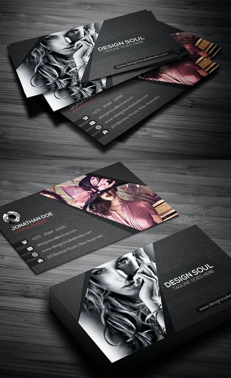 Tattoo Business Cards Ideas, Graphic Designer Business Card Creative, Photography Business Cards Creative, Tattoo Business Cards, Fashion Designer Business Card, Business Card Design Creative Ideas, Photography Business Card Design, Photographer Business Card Design, Business Card Photography