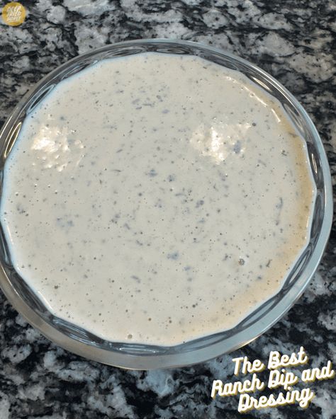 The Best Ranch Dip and Dressing Ranch Dip Recipe Hidden Valley, Best Ranch Dip, Hidden Valley Ranch Dip, French Onion Dip Recipe, Ranch Dressing Dip, Hidden Valley Ranch Dressing, Ranch Dip Recipe, Ranch Packet, Homemade Dry Mixes