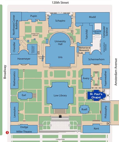 Directions – Postcrypt Coffeehouse Boarding School Campus Map, University Map Design, School Map Layout, Columbia University Campus, College Campus Layout, Bloxburg College Campus Layout, University Campus Aesthetic, University Layout, Campus Layout