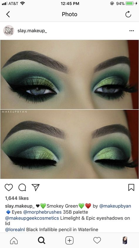 Eyeshadow Looks For Work, Green Eyeshadow Looks, Green Eyeshadow Look, Makeup For Blue Eyes, Green Eye, Green Eyeshadow, Hazel Eyes, Fall Makeup, Makeup For Green Eyes