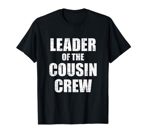 PRICES MAY VARY. Leader of the cousin crew matching design for all cousins having fun at a family reunion or family summer vacation trip Lightweight, Classic fit, Double-needle sleeve and bottom hem Cousin Crew Shirts, Sleeveless Tops For Women Casual, Cousin Crew, Sleeveless Tops Summer, Sweatshirt Outfit, Sleeveless Tops, Crew Shirt, T Shirt Diy, T Shirts With Sayings