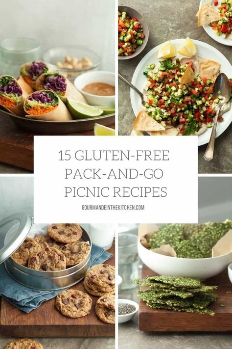 15 healthy gluten-free and grain-free recipes that are picnic proof. Gluten Free Picnic, Gluten Free Party Food, Healthy Picnic, Potato Salad Mustard, Cauliflower Couscous, Picnic Recipes, Picnic Dinner, Gluten Free Lunch, Recipes Paleo