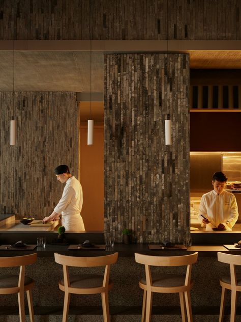 Fine Dining Restaurant Interior Design, Aman New York, Luxury Hotels Interior, Japan Interior, Urban Hotels, Midtown Nyc, Khao Soi, 2022 Picture, Asian Restaurant