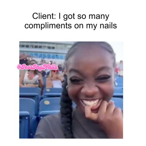 I be cheesing hard then a MF 😂 I love when I get these text messages 🤭🥰 . . . #nailmemes #explore #nailmemesoftheday #nailtechlife #nailtechhumour #nailtechnician Nail Memes Funny, Nail Tech Quotes, Nail Memes, Tech Quotes, Memes Of The Day, New Nails, Nail Technician, Social Media Business, Nail Tech