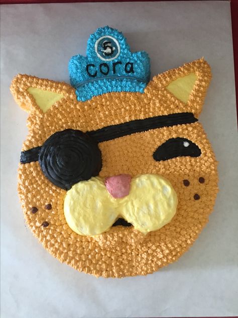 Octonauts Kwazii Birthday Cake Octonauts Birthday Party Ideas, Kwazii Cake, Octonauts Birthday Cake, Octonots Cake, Octonauts Birthday Cake Diy, Diy Octonauts Cake, Octonauts Cupcake Cake, Octonauts Birthday Party Food, Octonauts Cake Easy