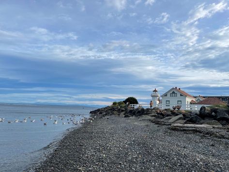 Seattle Beach Aesthetic, Seattle In The Summer, Houses In Seattle, Washington State Summer, Seattle Washington Aesthetic, Seattle Vibes, Rainy Washington, Washington Aesthetic, Seattle Beach