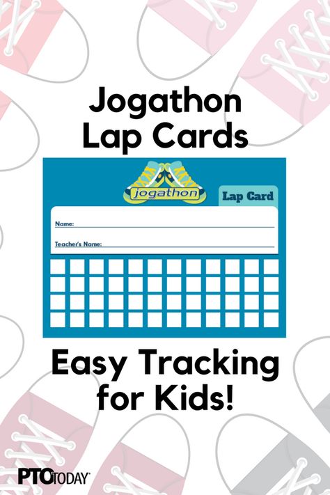 Jogathon lap cards for kids! They'll get a kick out of keeping track! Elementary Jog A Thon, Walk A Thon Ideas, Jog A Thon Ideas, Jog A Thon, Pto Fundraisers, Pta Events, Read A Thon, Elementary Physical Education, Pta Fundraising