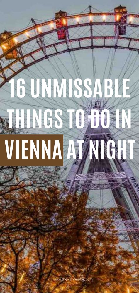 Things To Do In Vienna, Vienna In October, Restaurants In Vienna Austria, Vienna At Night, Day Trip From Vienna, Vienna Bars, Vienna Rooftop Bars, Vienna Nightlife, Cafes In Vienna