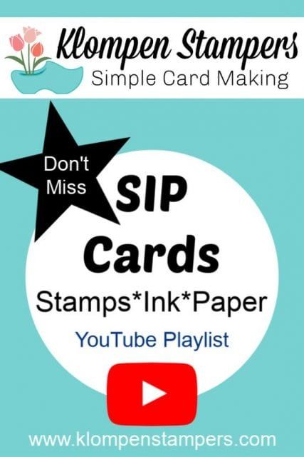 Simple-SIP-Cards-YouTube-Playlist-Click-Here Stampin Up Sip Cards, Jackie Bolhuis Cards, Sip Cards, Simple Greeting Cards, Jackie Bolhuis, Decorated Envelopes, Stamp Tutorial, The Playlist, Easy Cards