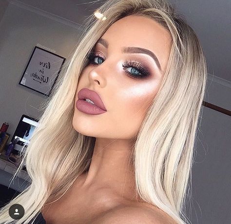 ➢ ＳｔｏｎｅｘｏｘＳｔｏｎｅ      ➢ ��Ｉｎｓｔａｇｒａｍ | Ｐｉｎｔｅｒｅｓｔ Ball Makeup, Makeup Tip, Prom Makeup Looks, Make Up Inspiration, Formal Makeup, Smink Inspiration, Beauty Make-up, Makijaż Smokey Eye, Makeup Hacks