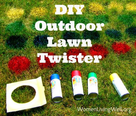 DIY Outdoor Lawn Twister Party Games Outdoor, Lawn Twister, Fall Sleepover, Peanut Festival, Outdoor Games To Play, Diy Space Saving, Women Living Well, Games Outdoor, Fun Outdoor Games