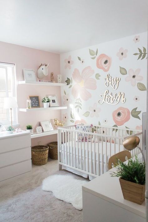 Nursery Design Girl, Baby Nursery Inspiration, Whimsical Nursery, Toddler Girl Room, Nursery Room Design, Girl Nursery Room, Baby Room Inspiration, Nursery Room Inspiration