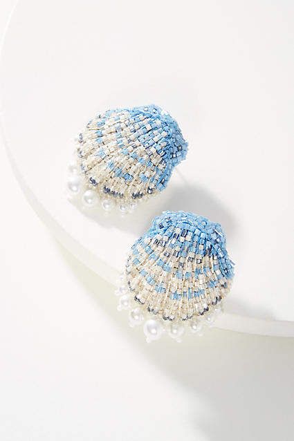 Mignonne Gavigan Ariel Post Earrings #ad #AnthroFave #AnthroRegistry Anthropologie #Anthropologie  #Antro #musthave #styleinspiration  #ootd #newarrivals #outfitideas #wishlist #bohostyle #bohooutfit #bohemian Textile Earrings, Anthropologie Holiday, Holiday Wishlist, The Bling Ring, Mignonne Gavigan, Bling Ring, Handmade Jewelry Tutorials, Beaded Jewelry Designs, Earring Studs