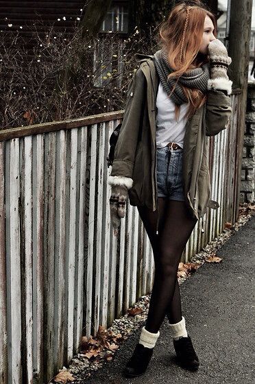 Cute Fall outfit! Grunge Winter Outfits, Winter Hipster, Look Grunge, Teen Style, Party Kleidung, Fashion Blogger Style, Teen Vogue, Winter Clothes, Inspiration Mode