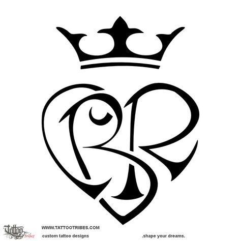 R B Tattoo Letter, V Letter Tattoo, Letter R Tattoo, R Letter Design, Heart Tattoo Design, Protection Tattoo, Monogram Tattoo, C Tattoo, Love Wallpapers Romantic