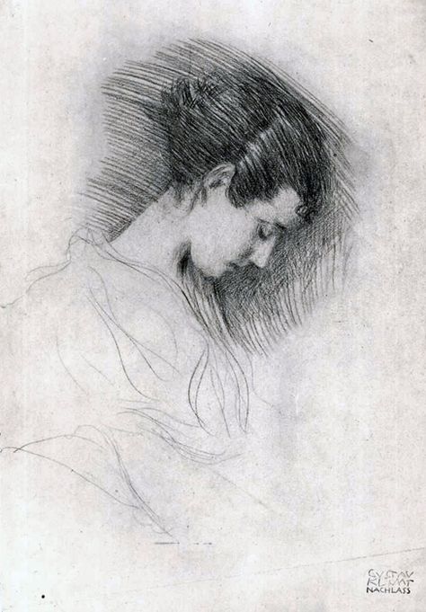 ..the majority of these are early Klimt drawings created while he was a student.. Gustav Klimt Art, Klimt Art, Egon Schiele, Gustav Klimt, Life Drawing, Famous Artists, A Drawing, Portrait Drawing, Vincent Van Gogh