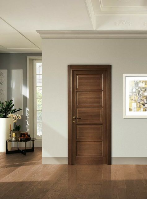 Exterior Steel Doors, Steel Doors Exterior, Custom Wood Doors, Brown Doors, Doors Exterior, Doors Interior Modern, Wooden Doors Interior, Internal Door, Room Door Design