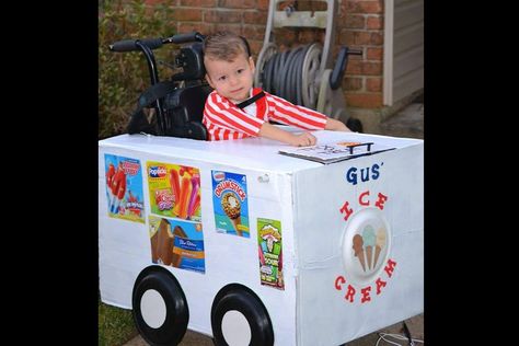 8 Ideas to Decorate Wagons, Wheelchairs, & Strollers This Halloween | Macaroni KID National Toddler Potty Training, Circus Train, Halloween Parade, Family Costumes, Ice Cream Truck, Costume Contest, Santa Sleigh, Family Halloween, The Crazy