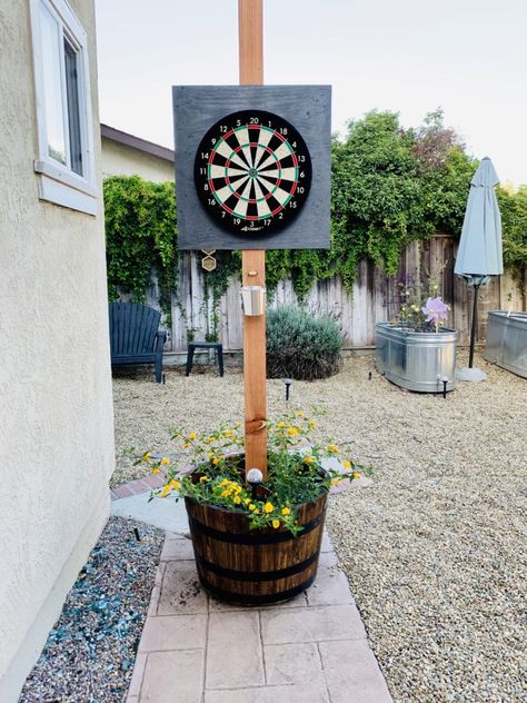 Lawn Activities, Have Inspiration, Backyard Inspiration, Yard Games, Games And Activities, Backyard Games, Diy Yard, Backyard Diy Projects, Dart Board