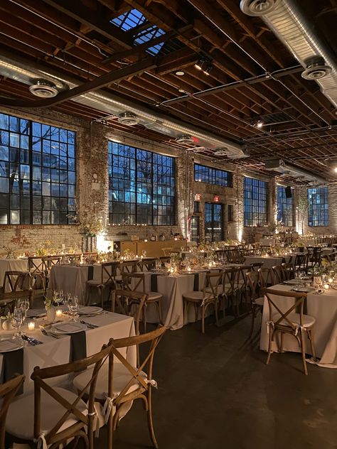 An industrial warehouse wedding in Williamsburg, Brooklyn at 99 Scott. Industrial Spring Wedding, Party Tent Rentals, Modern Warehouse, Industrial Warehouse, Warehouse Wedding, Williamsburg Brooklyn, Multicultural Wedding, Business Minded, Tent Rentals