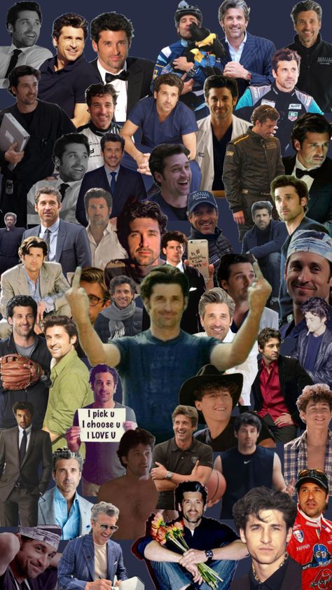 Patrick Dempsy, Dr Mcdreamy, Greys Anatomy Men, Greys Anatomy Derek, Greys Anatomy Couples, Greys Anatomy Funny, Greys Anatomy Cast, Derek Shepherd, Grey Anatomy Quotes