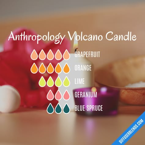 Anthropology Scent Essential Oils, Diffuser Blend Anthropologie, Volcano Oil Blend, Anthropologie Candle Essential Oil Blend, Anthropologie Volcano Diffuser Blend, Anthropology Volcano Essential Oil Blend, Anthro Candle Diffuser Blend, Volcano Essential Oil Recipe, Anthropologie Oil Blend