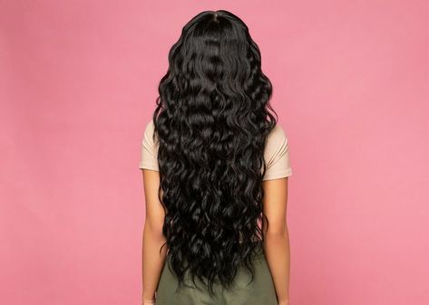 Do you wanna have hair like a mermaid? Well you are at the right place. Here we will give you some tips on how to get the cool mermaid hair waves that are super trendy lately. Keep reading and achieve the most stunning mermaid hair waves that will flatter everyone. Crimped Black Hair, Mermade Hair Waver Styles, Mermaid Waves Long Hair, Hair Waver Styles, Mermaid Waves Hairstyles, Waver Hair Styles, Crimped Hairstyles For Long Hair, Long Crimped Hair, Long Mermaid Hair