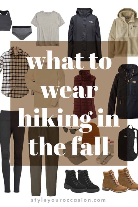 Fall Cabin Outfit Ideas, Outdoor Hiking Outfit, Hiking Outfit Fall Women, Hiking Fall Outfit, Fall Outdoor Outfits Women, Fall Mountain Outfit, Colorado Fall Outfits, Outdoor Outfits For Women, Womens Hiking Outfits