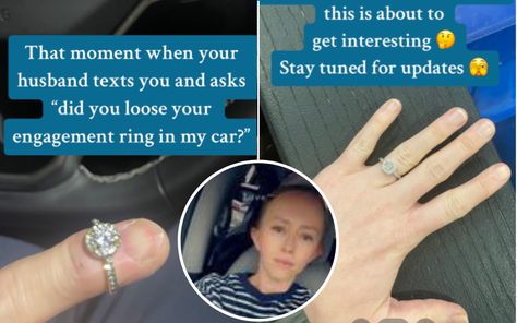 Woman finds "engagement ring" in husband's car—then she discovers the truth Ugly Engagement Rings, Jumping To Conclusions, Four Kids, Wedding Planning Websites, You Loose, That Moment When, Text You, The Truth, The Fosters