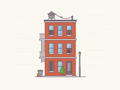 House Icon Aesthetic, Corporate Office Design Interiors, Cartoon Building, Brooklyn Design, Corporate Interior Design, House Icon, Corporate Office Design, Building Drawing, Building Illustration