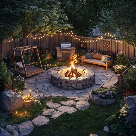 33 Amazing Ideas to Transform Your Backyard into an Oasis Backyard Hangout Ideas, Small Backyard Oasis, Backyard Vibes, Backyard Hangout, Hangout Ideas, Cozy Nooks, Colorful Planters, Pinterest Diy, Outside World