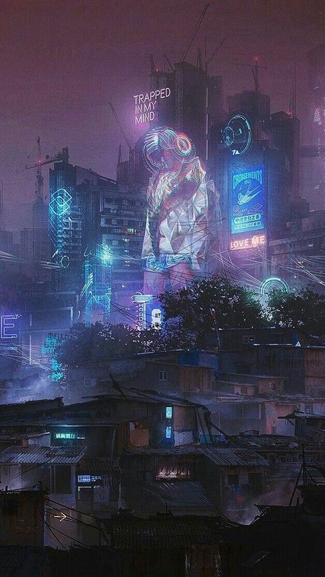 Post Apocalyptic Cyberpunk, Apocalyptic Cyberpunk, Cyberpunk World, Ville Cyberpunk, 80s Anime, Neon Noir, Sci Fi City, Cyberpunk Aesthetic, Cyberpunk City