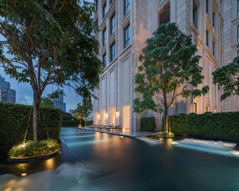 98 Wireless – Wison Tungthunya & W Workspace City Condo, Neoclassical Architecture, Hotel Room Design, American House, Hotel Interior Design, Landscape Architects, House Outside Design, Expensive Houses, Luxury Condo