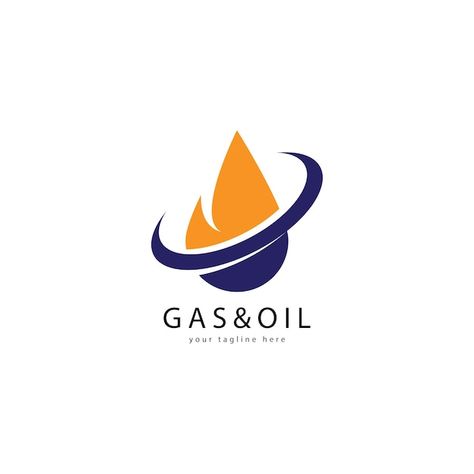 Vector oil and gas logo vector | Premium Vector #Freepik #vector #petrol-logo #logo-illustration #petroleum-logo #aqua-logo Gas Company Logo, Oil And Gas Logo, Petroleum Logo, Oil Company Logos, Petrol Logo, Aqua Logo, Oil Logo, Planet Logo, Plant Logos