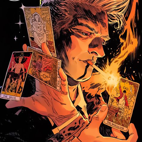 Constantine Comic, Netflix Adaptation, John Constantine, The Sandman, Anime Fanfiction, Dc Icons, Dc Comic Books, Dc Comics Characters, Dc Comic