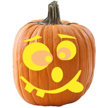 Free Face Stencils for Fun Halloween Pumpkin Carving Cool Pumpkin Stencils, Funny Pumpkin Carving, Silly Pumpkin Faces, Pumpkin Face Templates, Halloween Pumpkin Templates, Pumpkin Templates, Funny Pumpkin Carvings, Cute Pumpkin Faces, Printable Pumpkin Stencils