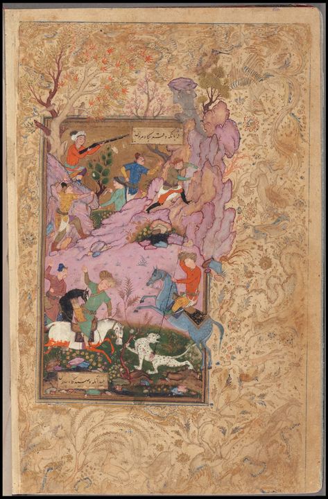 Islamic Manuscripts, Persian Art Painting, Persian Miniature, Ancient Persian, Asian Painting, Persian Art, Historical Painting, Iranian Art, Islamic Paintings