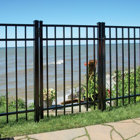 New Haven Exterior Railings, Decorative Fence Panels, Metal Garden Gates, Picket Fence Panels, Decorative Fence, Metal Fence Panels, Vinyl Railing, Aluminum Fencing, Gate Decoration