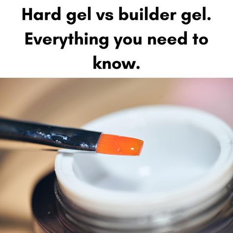 Bonder Gel Nails, Bonding Gel Nails, Nail Builder Gel Tutorial, Builder Gel Colors, Gel Nails Diy Tutorials, How To Fill Gel Nails At Home, Gel Nails Vs Dip Powder, Using Builder Gel, Builder Gel Designs