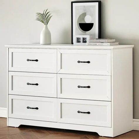 Search for White Chest Of Drawers | Discover our Best Deals at Bed Bath & Beyond Closet Living Room, Rustic Dresser, White Chest Of Drawers, Wide Dresser, White Chest, Dresser For Bedroom, Closet Drawers, Dresser Chest, Drawer Space