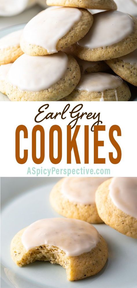 Baking Fancy Desserts, London Fog Cookies Recipe, Earl Grey Lemon Cookies, English Breakfast Tea Cookies, Vegan Earl Grey Cookies, Early Grey Cookies, British Cookies Traditional, Earl Grey Sugar Cookies, Earl Grey Baking Recipes